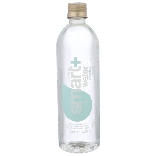 Glaceau Smartwater Ginseng Green Tea Extract Clarity Smartwater+ - 23.7 Fluid Ounce Image 1 of 4