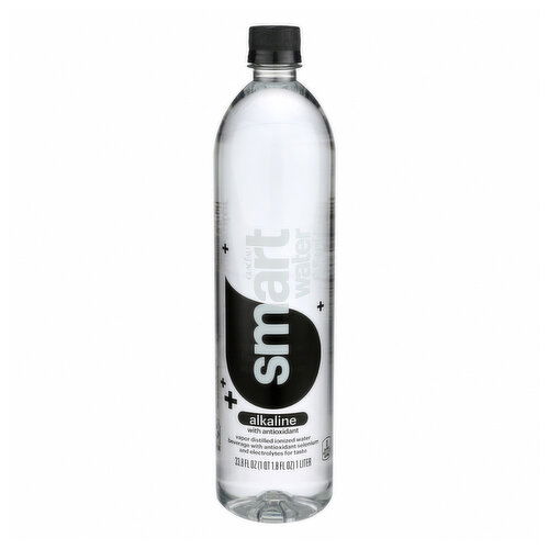 Glaceau Smartwater Alkaline With Antioxidant Bottle - 33.8 Fluid Ounce