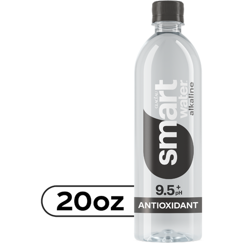 smartwater Alkaline With Antioxidant Water Bottle - 20 Fluid Ounce