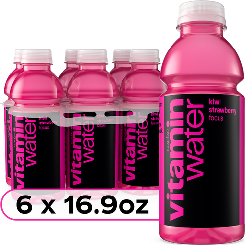 vitaminwater Focus Flavored Water Bottles - 101.4 Fluid Ounce Image 1 of 4