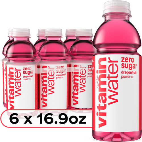 vitaminwater Zero Sugar Power C Flavored Water Bottles - 101.4 Fluid Ounce Image 1 of 4