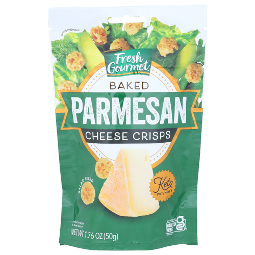 Fresh Gourmet Baked Parmesan Cheese Crisps - 1.76 Ounce
