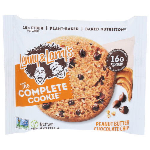 Lenny & Larry's The Complete Cookie Peanut Butter Chocolate Chip - 4 Ounce