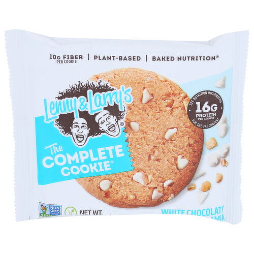 Lenny & Larry's The Complete Cookie White Chocolaty Macadamia - 4 Ounce