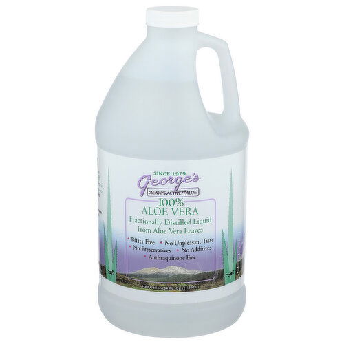 GEORGE'S ALOE Vera Distillate Drinkable - Half Gallon