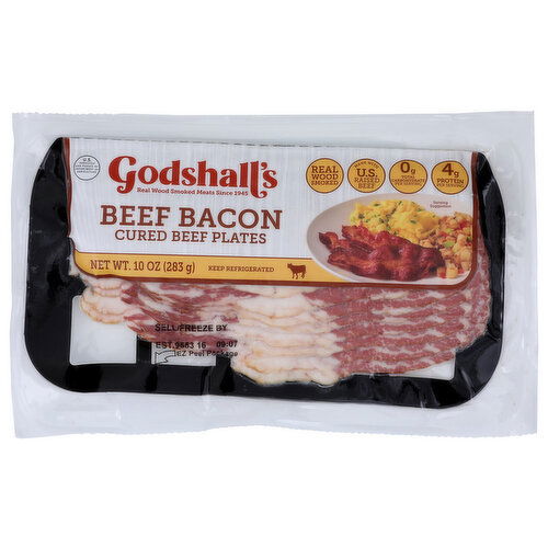 Godshall's Bacon, Beef - 10 Ounce