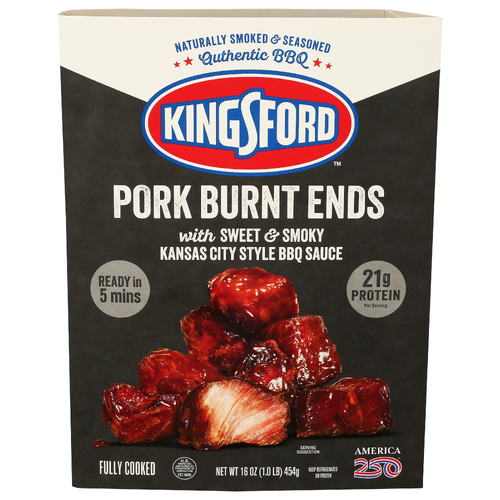 Kingsford Seasoned & Seared Burnt Ends Pork - 16 Ounce Image 1 of 4