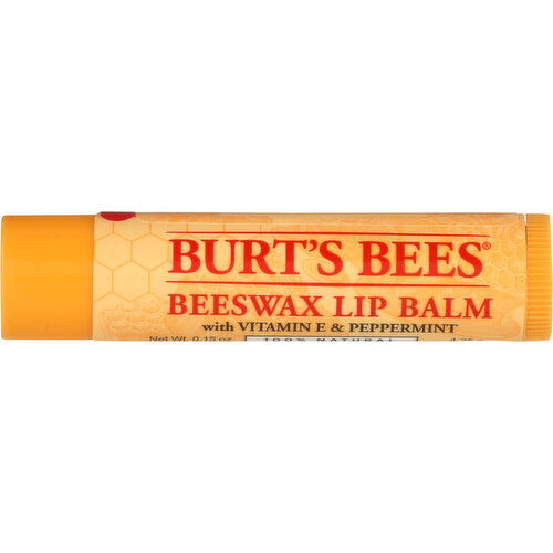 Burt's Bees Lip Balm Beeswax - 0.15 Ounce