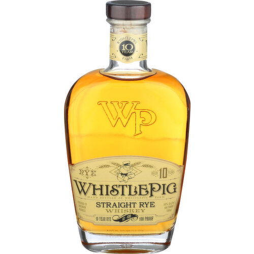 Whistlepig Straight Rye Whiskey - 750 ml
