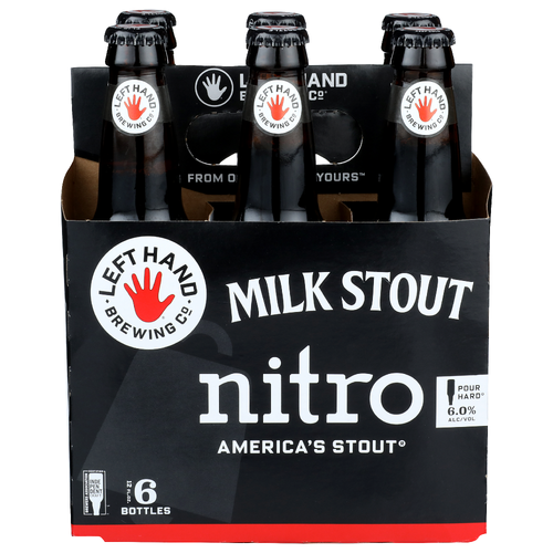 Left Hand Brewing Co Milk Stout - 12 Fluid Ounce - 6 Count