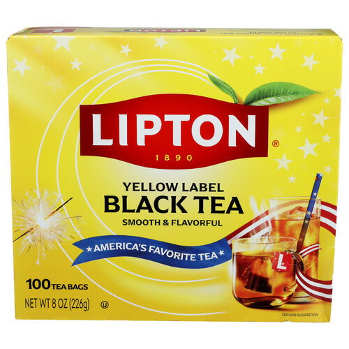 Lipton Black Tea - 0.08 Ounce - 100 Count