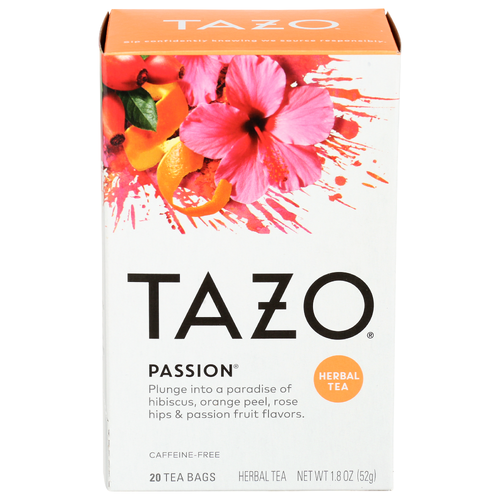 Tazo Boxed Tea Bags Passion - 0.09 Ounce - 20 Count