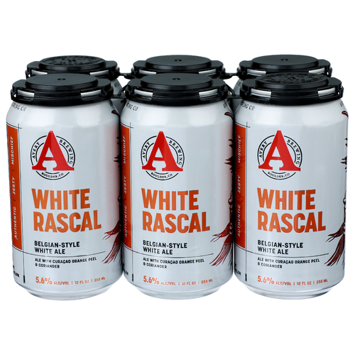 Avery Brewing Ale With Curacao Orange Peel & Coriander Belgian-Style White - 12 Fluid Ounce - 6 Count