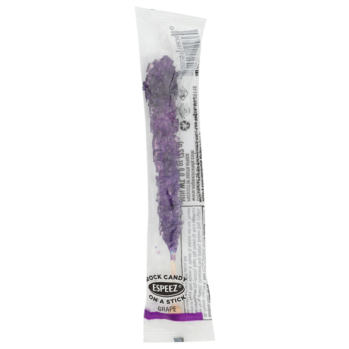 Espeez Grape Rock Candy On a Stick - 0.8 Ounce