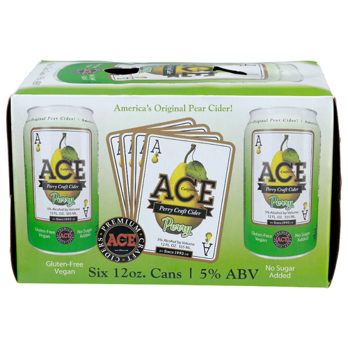 Ace California Perry Craft Cider - 12 Fluid Ounce - 6 Count