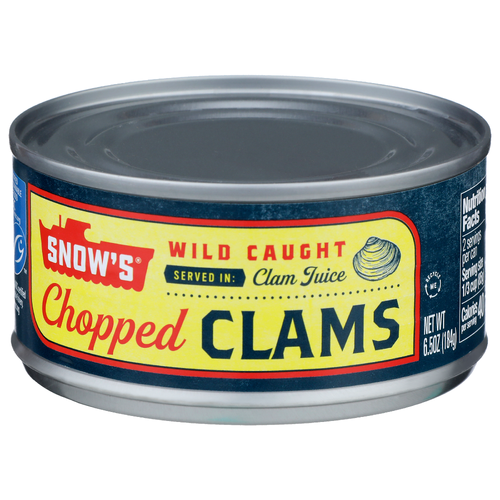 Snow's Served In Clam Juice Chopped Clams - 6.5 Ounce