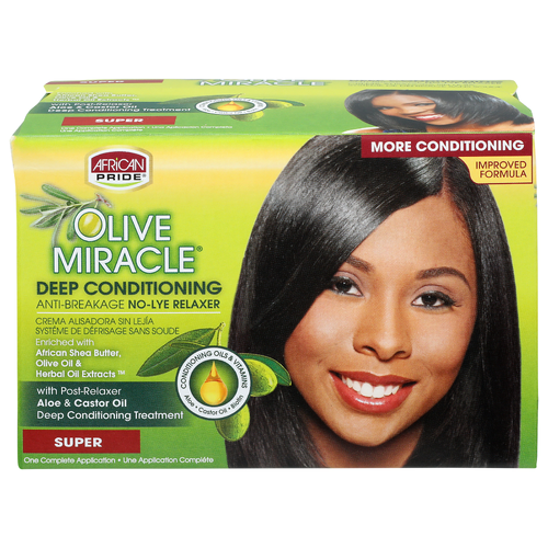 African Pride Olive Miracle Super Deep Conditioning Treatment - 1 Count