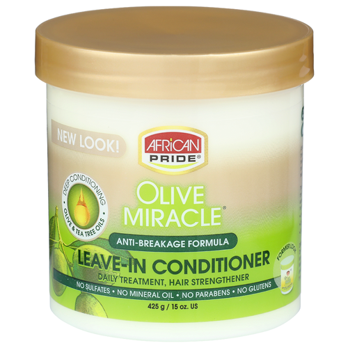 African Pride Olive Miracle Leave-In Conditioner - 15 Ounce