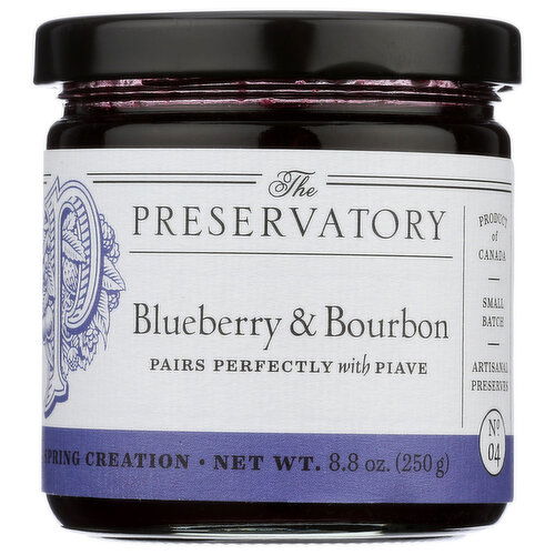 The Preservatory Preserve Bluebry Bourbon - 8.8 Ounce Image 1 of 2