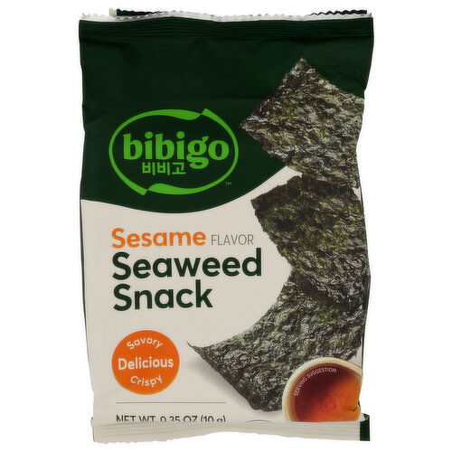 BIBIGO Sesame Seaweed Snack Org - 0.35 Ounce