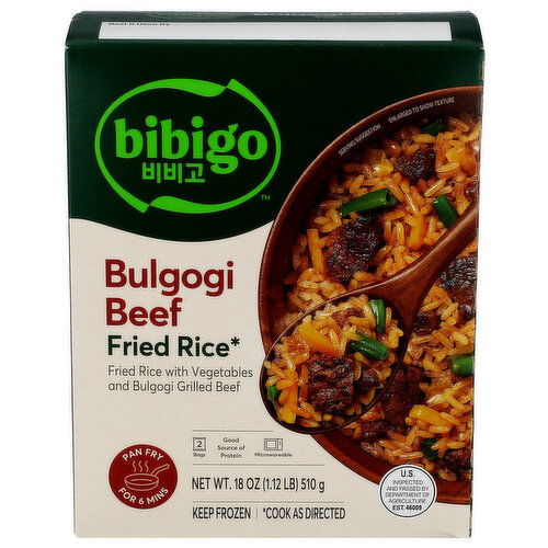Bibigo Beef Bulgogi Fried Rice - 9 Ounce - 2 Count