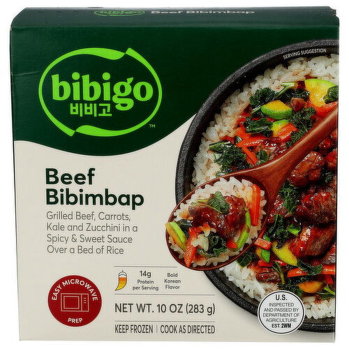 Bibigo Beef Bibimbap Meal - 10 Ounce