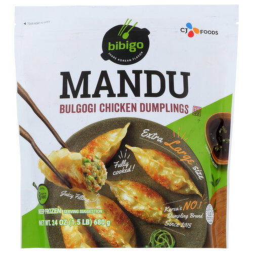 Bibigo Mandu Chicken Bulgogi - 24 Ounce