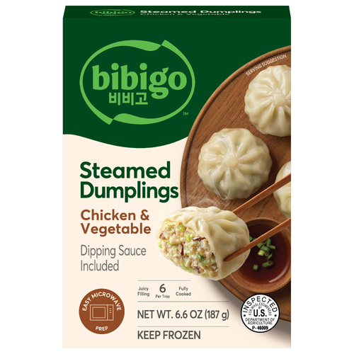 bibigo Steamed Dumpling Chicken And Vegetable - 6.6 Ounce - 1 Count