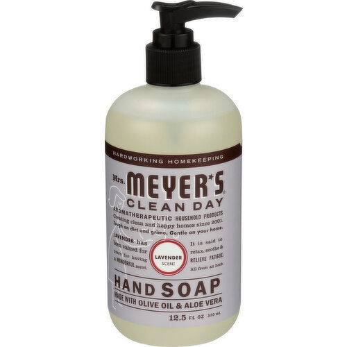 Mrs. Meyer's Clean Day Hand Soap Lavender Scent - 12.5 Fluid Ounce