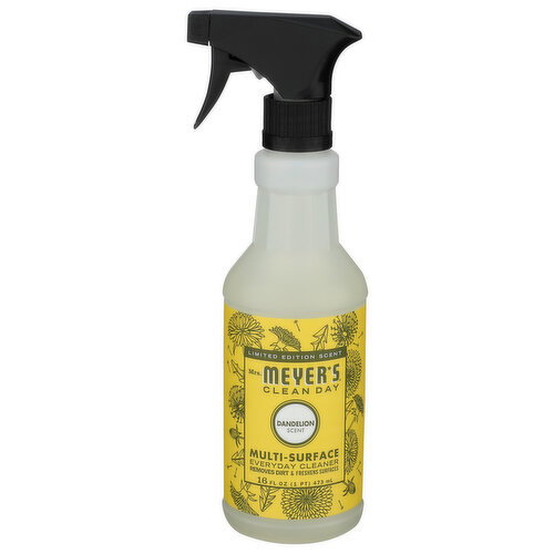 Mrs. Meyer's Clean Day Dandelion Multi-Surface Everyday Cleaner - 16 Fluid Ounce Image 1 of 3