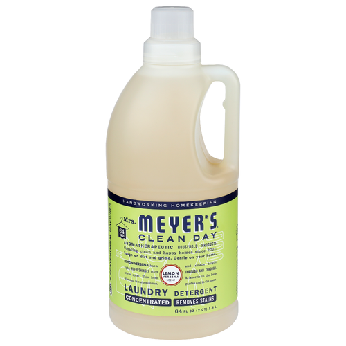 Mrs. Meyer's Clean Day Lemon Verbena Scent Laundry Detergent - 64 Fluid Ounce