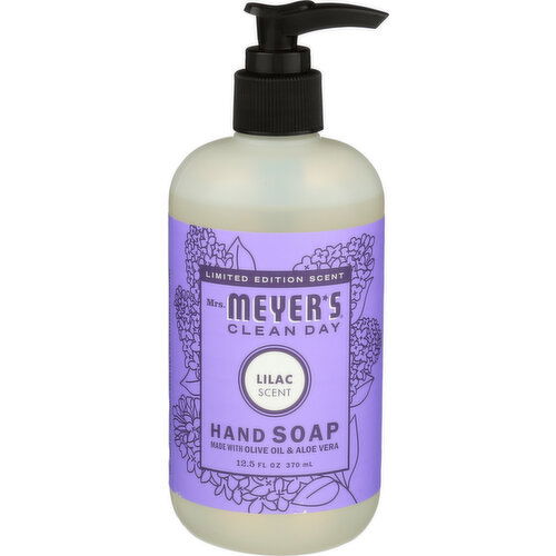 Mrs. Meyer's Clean Day Hand Soap Lilac Scent - 12.5 Fluid Ounce