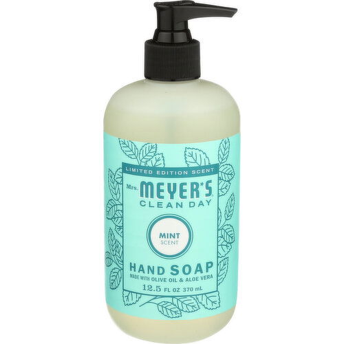 Mrs. Meyer's Clean Day Hand Soap Mint - 12.5 Fluid Ounce
