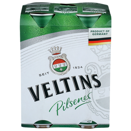 Veltins Pilsenes Beer - 16.9 Fluid Ounce - 4 Count