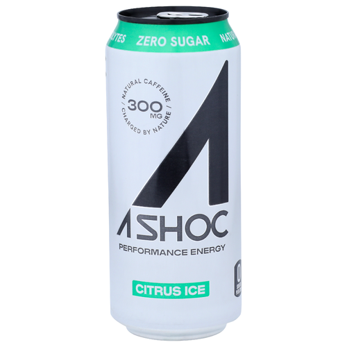 A Shoc Citrus Ice Performance Energy - 16 Fluid Ounce