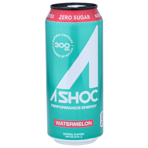Ashoc Watermelon Performance Energy - 16 Fluid Ounce