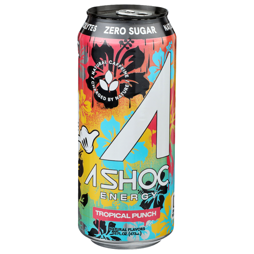 Ashoc Energy Tropical Punch - 16 Fluid Ounce Image 1 of 4
