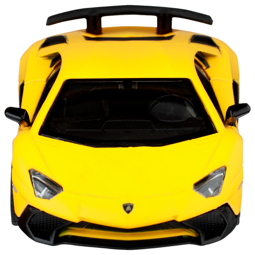 Uni Fortune 2015 Lamborghini Aventador Sv Coupe Yellow Plastic Car Toy - 1 Each