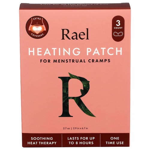 Rael Extra Coverage Heating Patch - 0.9 Ounce - 3 Count