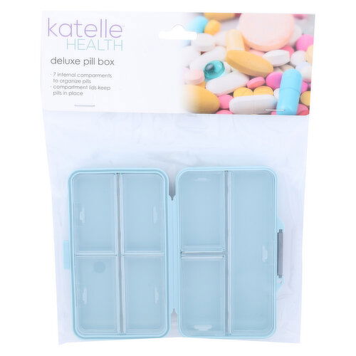 Katelle Health Deluxe Pill Box - 1 Each