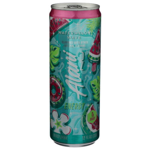 Alani Nu Energy Watmelon Wave - 12 Fluid Ounce