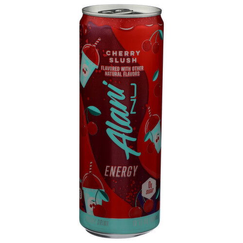 Alani Nu Energy Drink, Cherry Slush - 12 Fluid Ounce