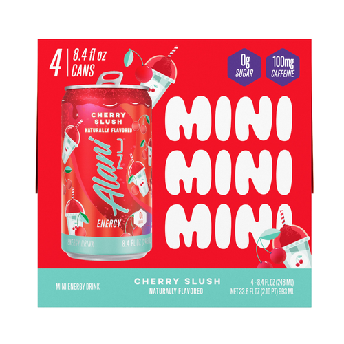 Alani Nu Energy Drink Cherry Slush X - 33.6 Fluid Ounce
