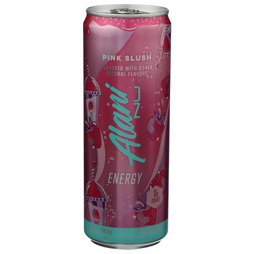 Alani Nu Energy Drink, Pink Slush - 12 Fluid Ounce