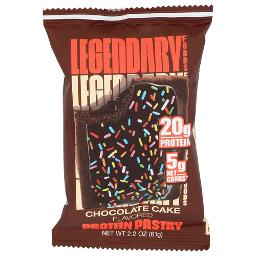 Legendary Foods  Chocolate Cake Protein Pastry - 2.2 Ounce Image 1 of 4