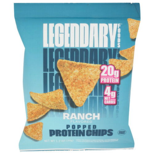 Legendary Foods Ranch Lf Popped Protein Chip - 1.2 Ounce