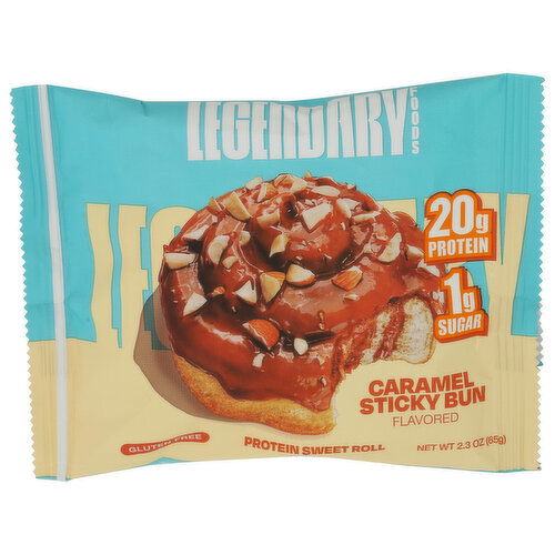 Legendary Foods Roll Crmlstckbun Swtprtn - 2.3 Ounce Image 1 of 4