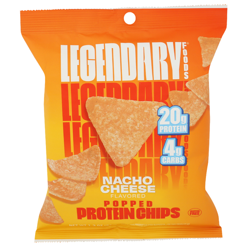 LEGENDARY FOODS Nacho Popped Protein Chips - 1.3 Ounce Image 1 of 4
