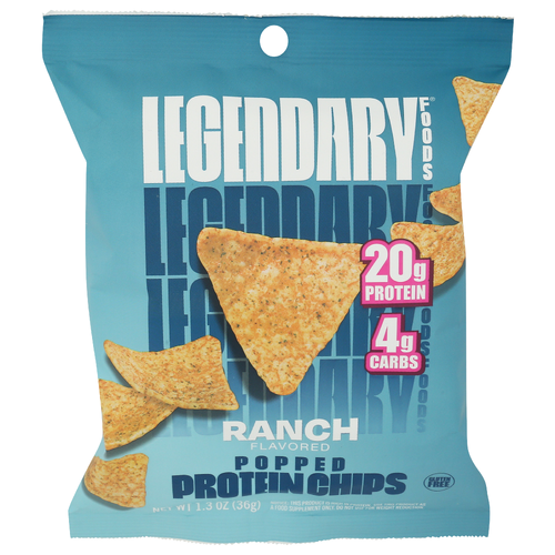 Legendary Foods Ranch Lf Popped Protein Chip 1 - 1.3 Ounce Image 1 of 4