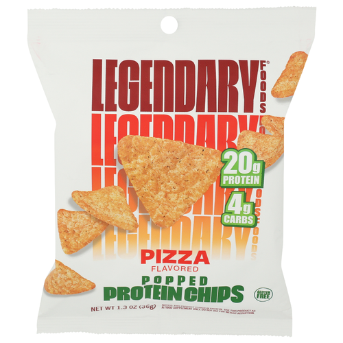 Legendary Foods Pizza Popped Protein Chip - 1.3 Ounce